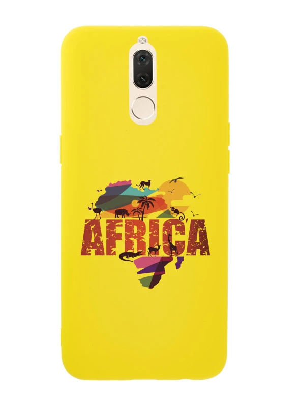 Huawei Mate 10 Lite Africa Premium Silikonlu Telefon Kılıfı - Resim 2