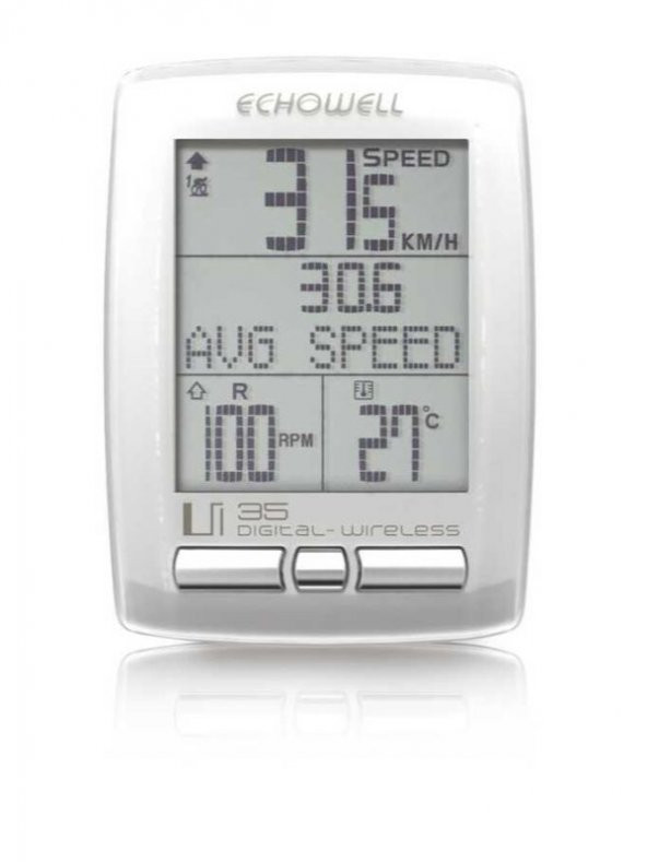 Echowell Km Saati Uİ25 27 Fonk BEYAZ Kablosuz/Cadance/Sıcaklık