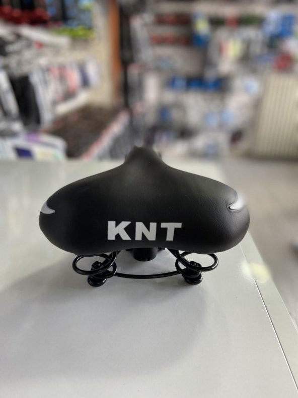 Bisiklet Açık Yaylı Siyah Yumuşak Konforlu Sele - Resim 2