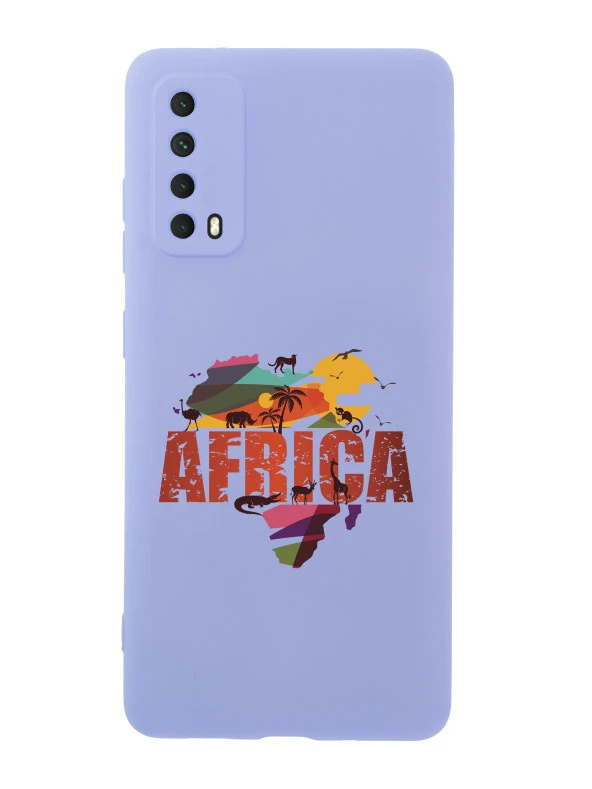 Huawei Psmart 2021 Africa Premium Silikonlu Telefon Kılıfı - Resim 2