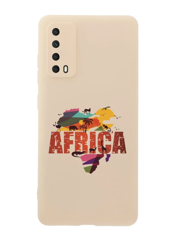 Huawei Psmart 2021 Africa Premium Silikonlu Telefon Kılıfı - Resim 3