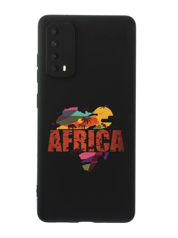 Huawei Psmart 2021 Africa Premium Silikonlu Telefon Kılıfı - Resim 4