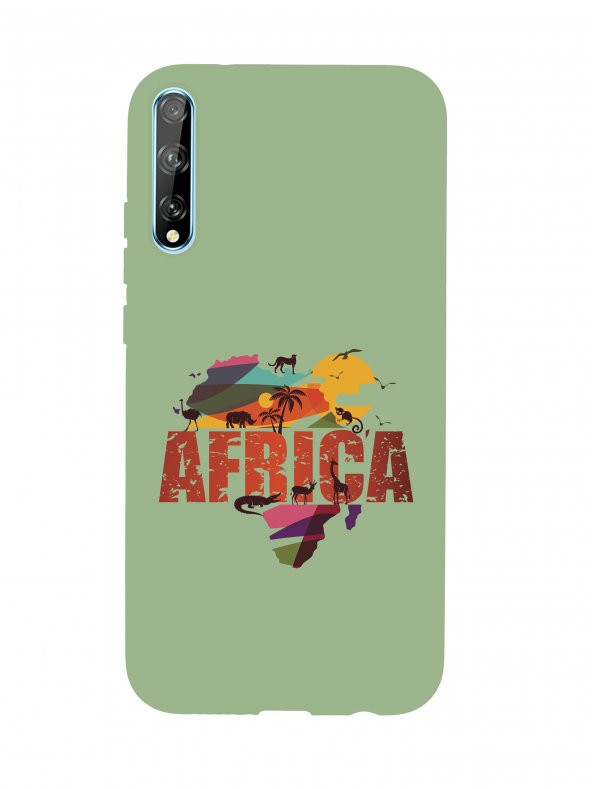 Huawei Psmart S Africa Premium Silikonlu Telefon Kılıfı - Resim 2