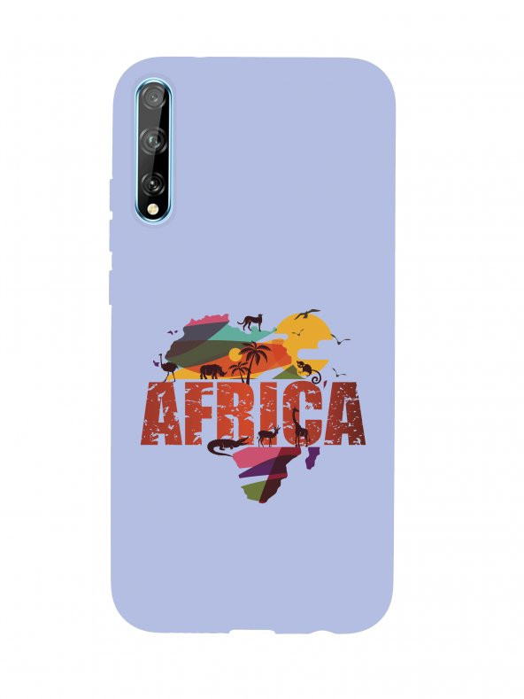 Huawei Psmart S Africa Premium Silikonlu Telefon Kılıfı - Resim 4