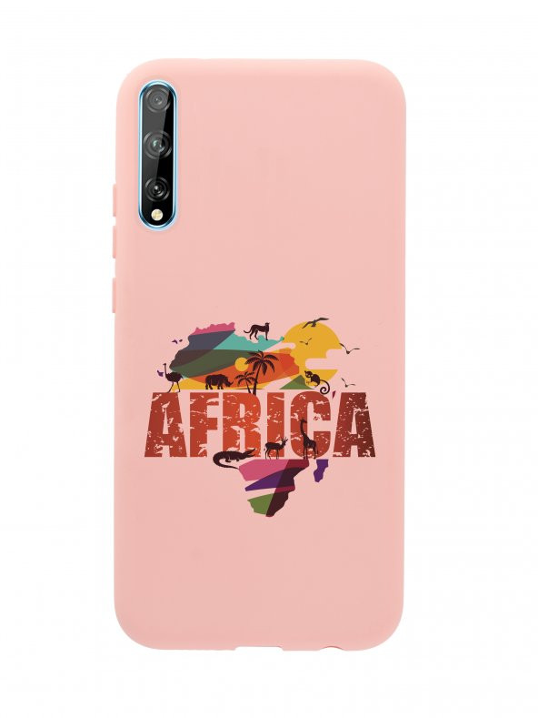 Huawei Psmart S Africa Premium Silikonlu Telefon Kılıfı - Resim 5