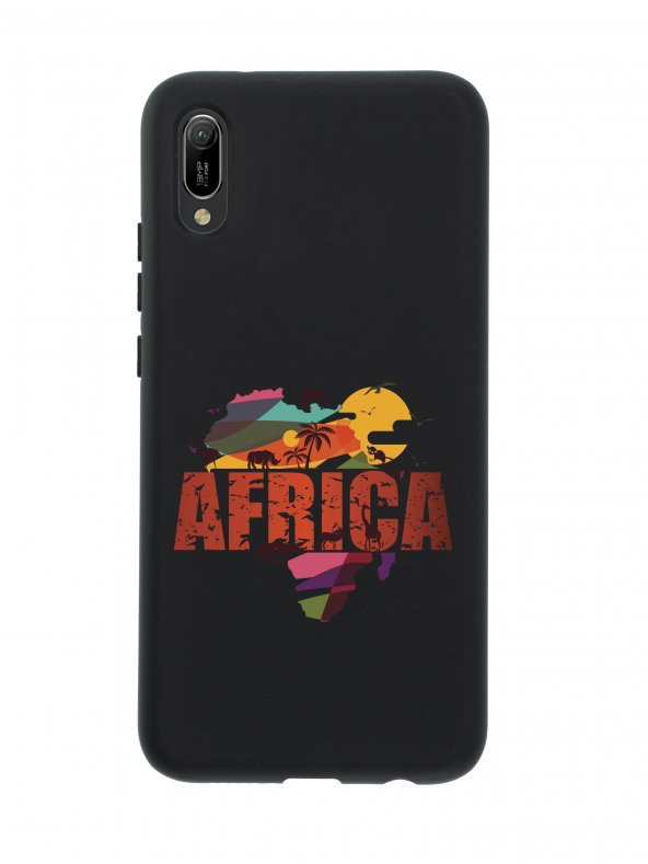 Huawei Y6 2019 Africa Premium Silikonlu Telefon Kılıfı