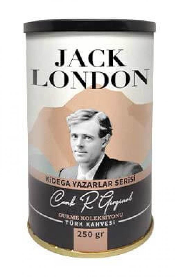 Kidega Yazarlar Serisi - Jack London - Türk Kahvesi (250gr - Teneke)