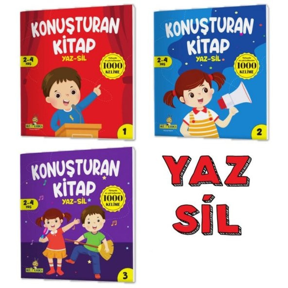 Mucit Karınca Konuşturan Kitap Serisi YAZ-SİL Kitaplar