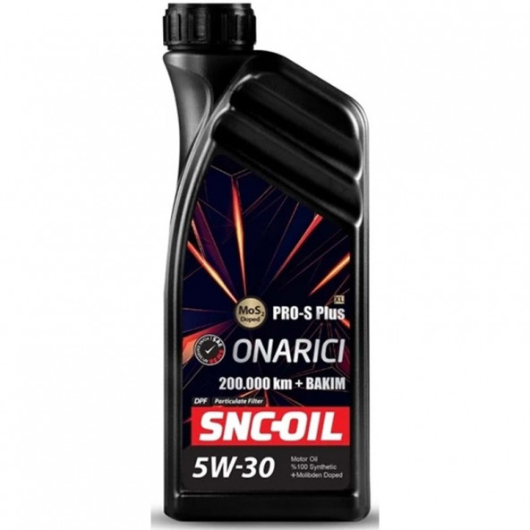 Snc Oil 200.000 Km+Pro-S Plus Onarıcı XL 5W-30 (1 Litre) Motor Yağı