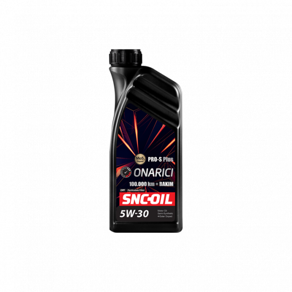 Snc Oil 100.000 KM+Pro-S Plus Onarıcı 5W-30( 1 Litre)