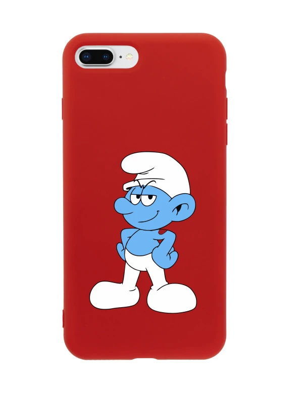 iPhone 7 Plus The Şirin Tasarımlı Telefon Kılıfı - Resim 5