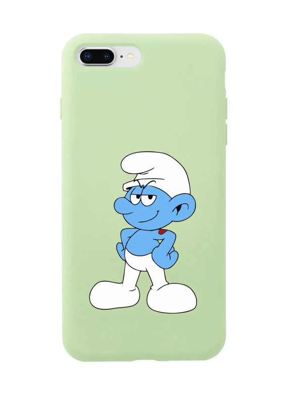 iPhone 7 Plus The Şirin Tasarımlı Telefon Kılıfı - Resim 6