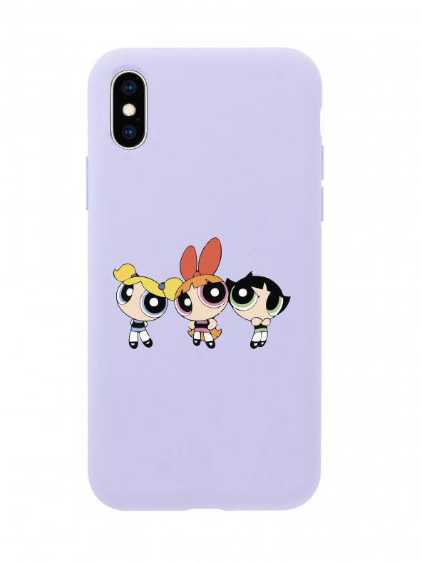 iPhone X Powerpuff Girls Tasarımlı Telefon Kılıfı - 5