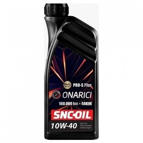 Snc Oil 100.000km+ Pro S Plus Onarıcı 10W-40 (1 Litre)Motor Yağı