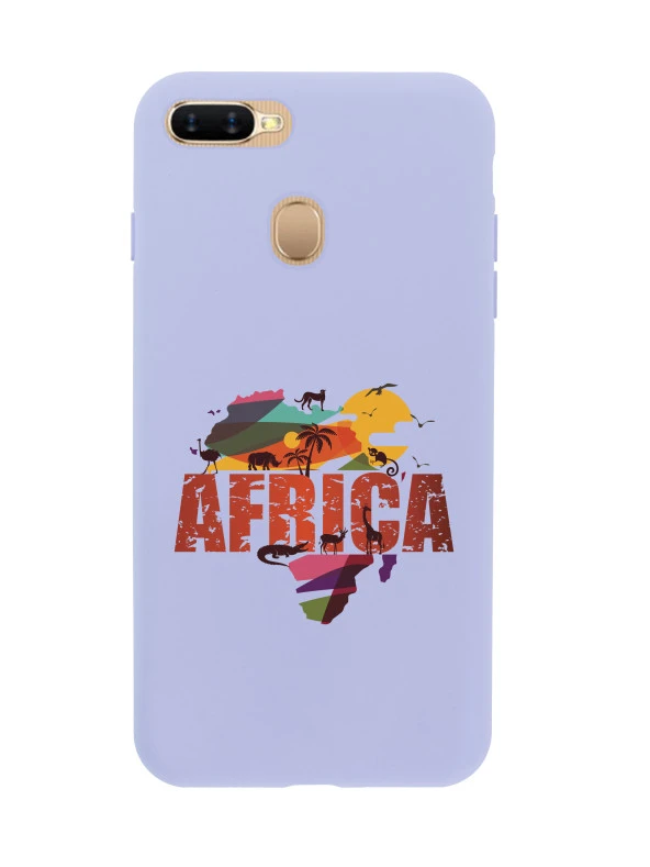 Oppo AX7 Africa Premium Silikonlu Telefon Kılıfı - Resim 2