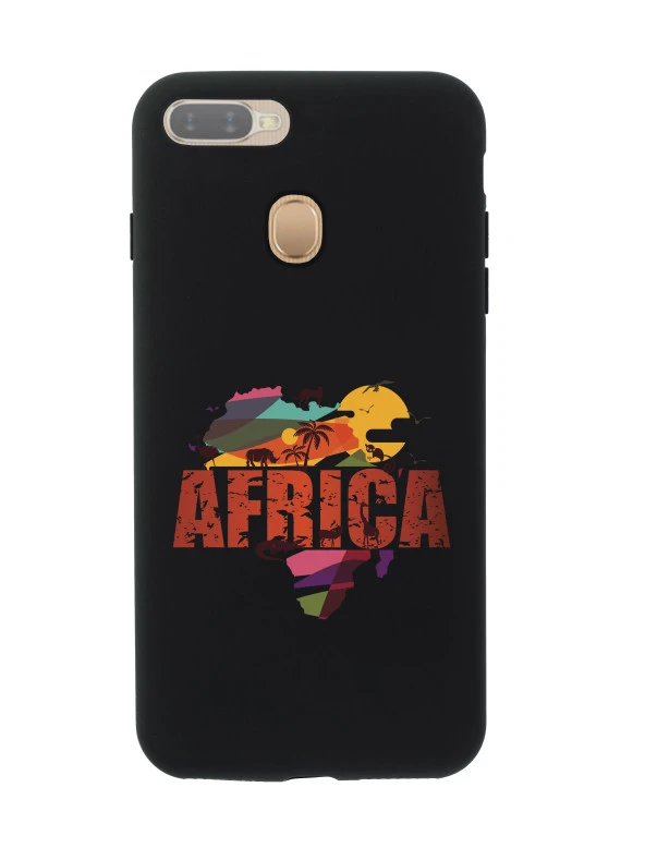 Oppo AX7 Africa Premium Silikonlu Telefon Kılıfı - Resim 3