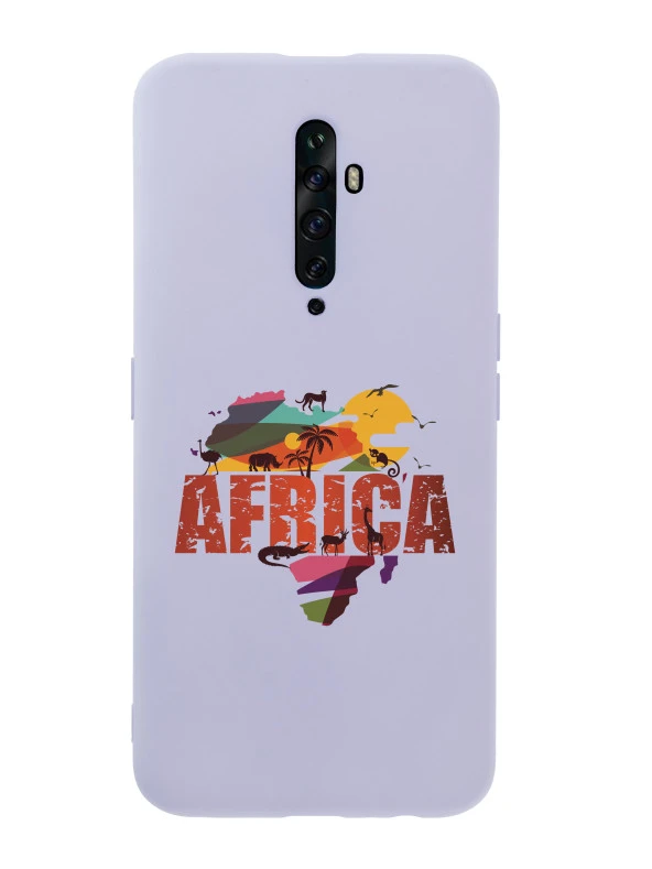 Oppo Reno 2Z Africa Premium Silikonlu Telefon Kılıfı - Resim 2