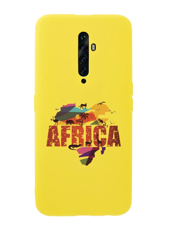 Oppo Reno 2Z Africa Premium Silikonlu Telefon Kılıfı - Resim 3