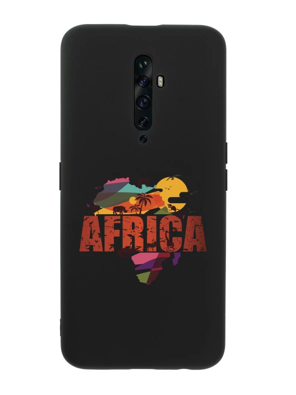 Oppo Reno 2Z Africa Premium Silikonlu Telefon Kılıfı - Resim 4