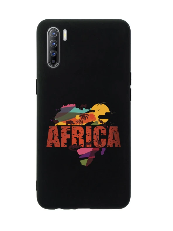 Oppo Reno 3 Africa Premium Silikonlu Telefon Kılıfı