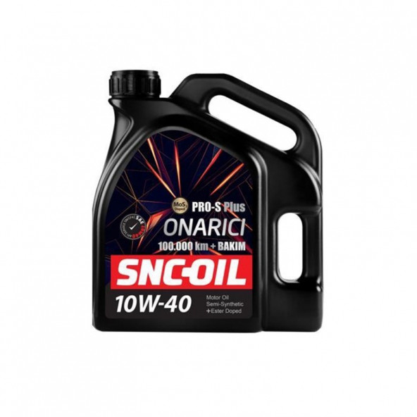Snc Oil 100.000 Km+ Pro-S Plus Onarıcı 10W-40 (4 Litre)Motor Yağı