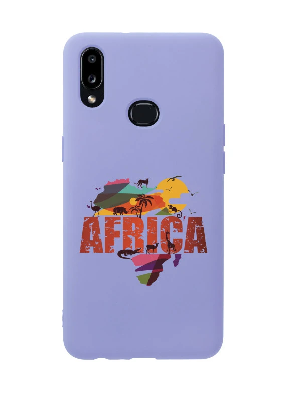 Samsung A10s Africa Premium Silikonlu Telefon Kılıfı