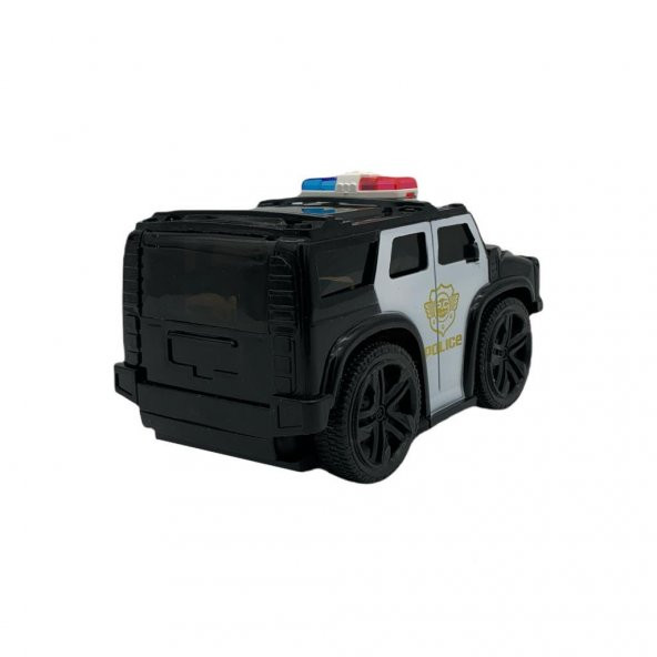 Farbu Oyuncak Işıklı Hareketli Polis Arabası RE210-6B - 2