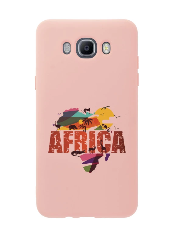 Samsung J7 2016 Africa Premium Silikonlu Telefon Kılıfı - Resim 2