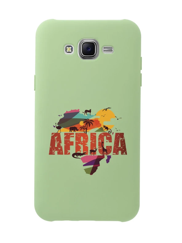 Samsung J7 Core Africa Premium Silikonlu Telefon Kılıfı - Resim 2