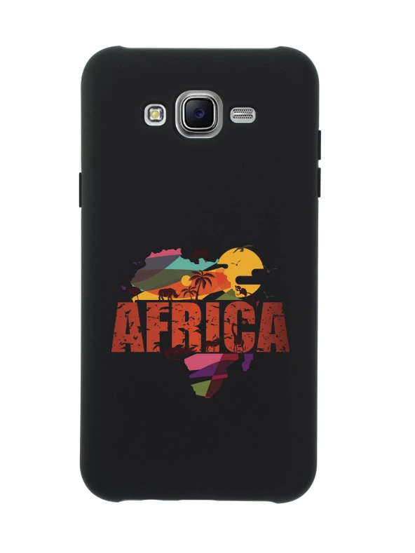 Samsung J7 Core Africa Premium Silikonlu Telefon Kılıfı - Resim 4