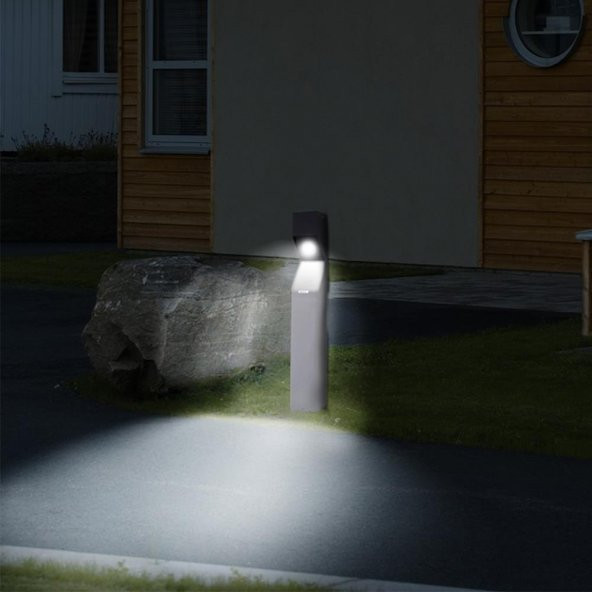 Fonelight Bahçe Aydınlatması Bollard 3000K AKA020-CU35 Antrasit - 4