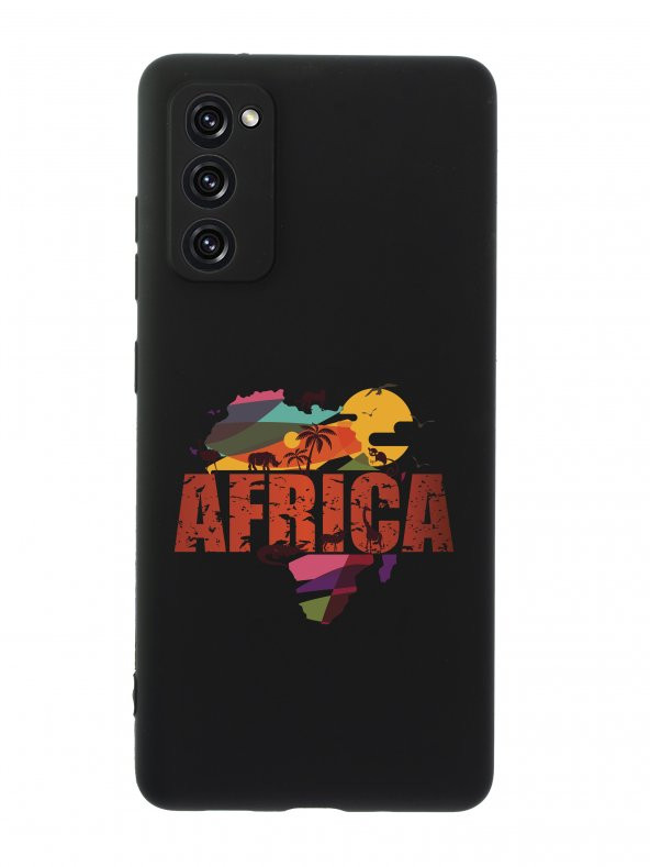 Samsung S20 FE Africa Premium Silikonlu Telefon Kılıfı - 2