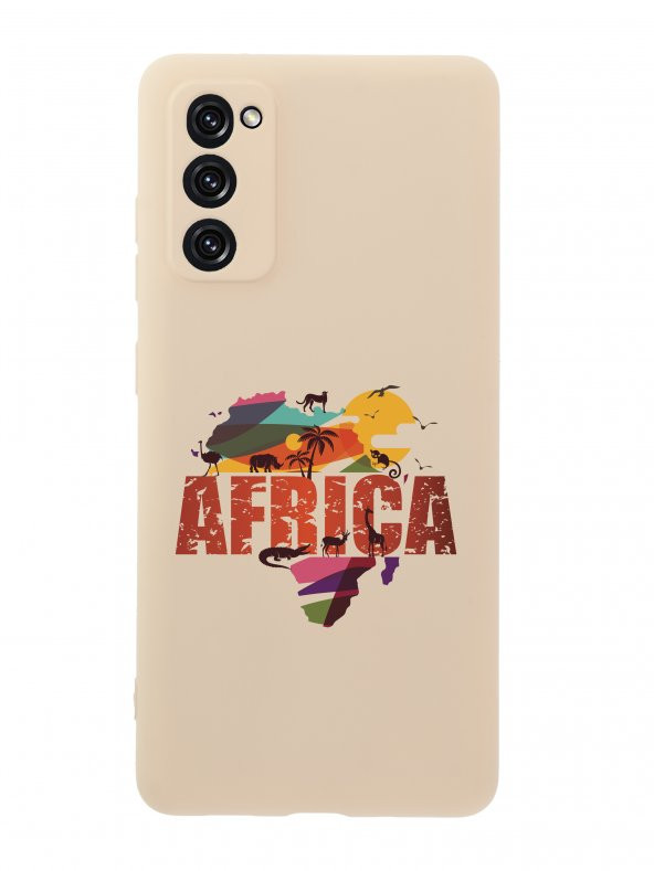 Samsung S20 FE Africa Premium Silikonlu Telefon Kılıfı - 4