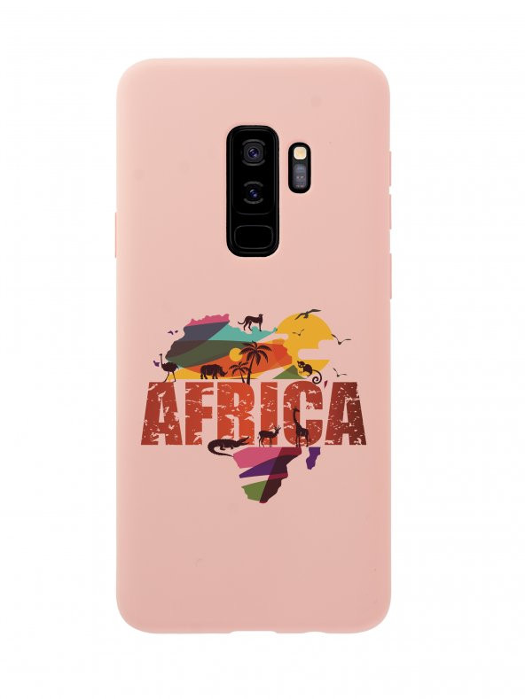 Samsung S9 Plus Africa Premium Silikonlu Telefon Kılıfı - Resim 3