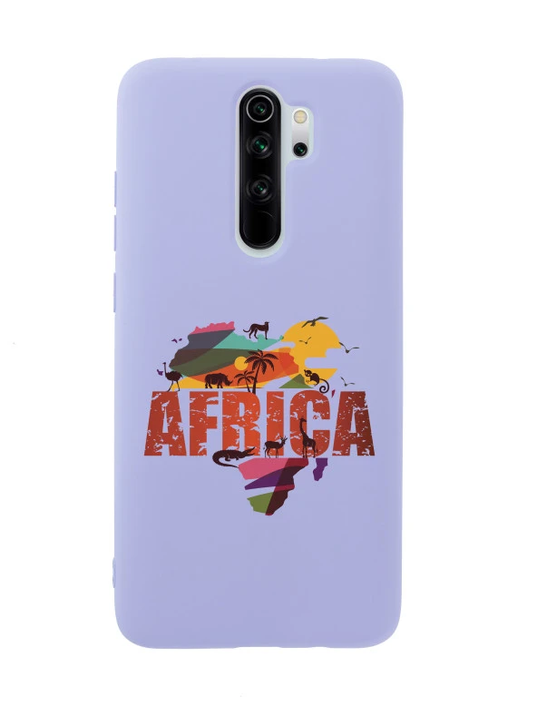 Xiaomi Redmi Note 8 Pro Africa Premium Silikonlu Telefon Kılıfı