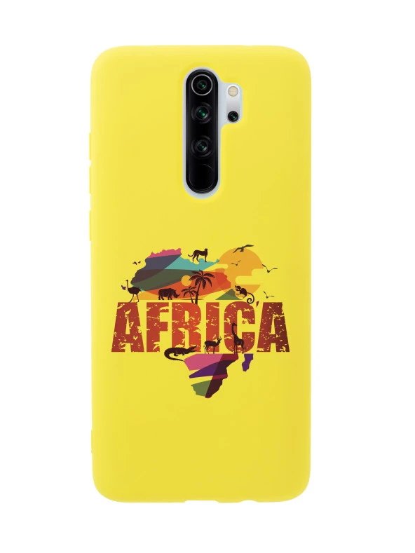Xiaomi Redmi Note 8 Pro Africa Premium Silikonlu Telefon Kılıfı - 3