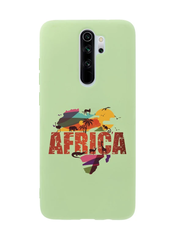Xiaomi Redmi Note 8 Pro Africa Premium Silikonlu Telefon Kılıfı - 5