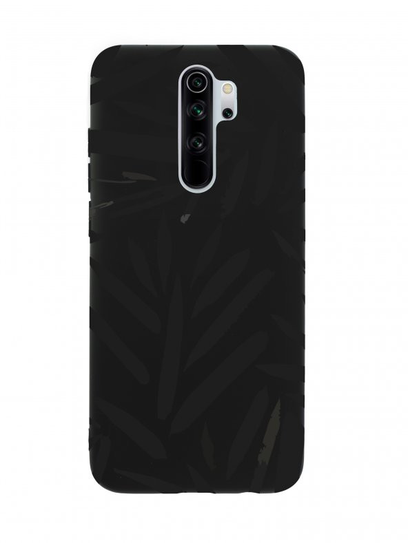 Xiaomi Redmi Note 8 Pro Fırça Darbeleri Premium Silikonlu Telefon Kılıfı