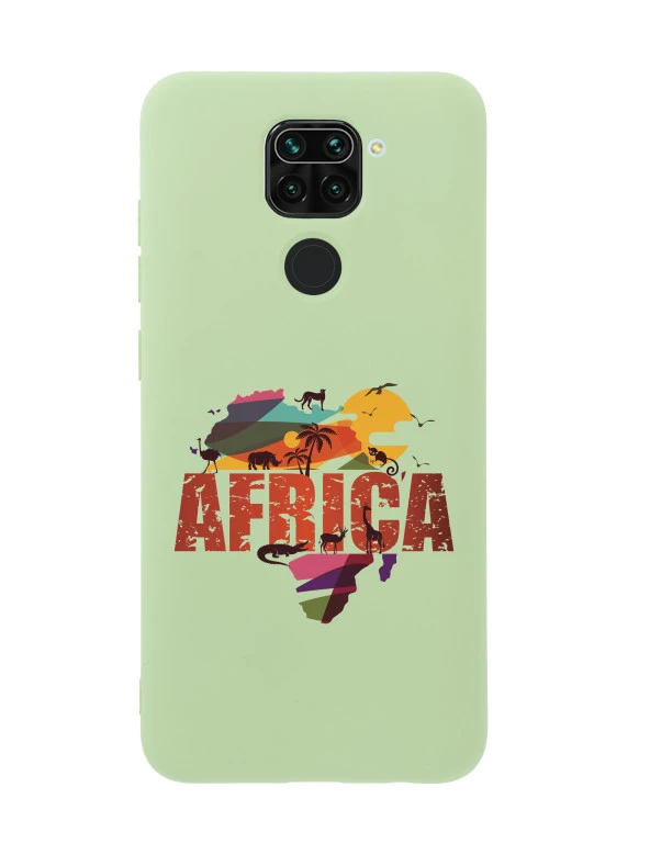 Xiaomi Redmi Note 9 Africa Premium Silikonlu Telefon Kılıfı - 5
