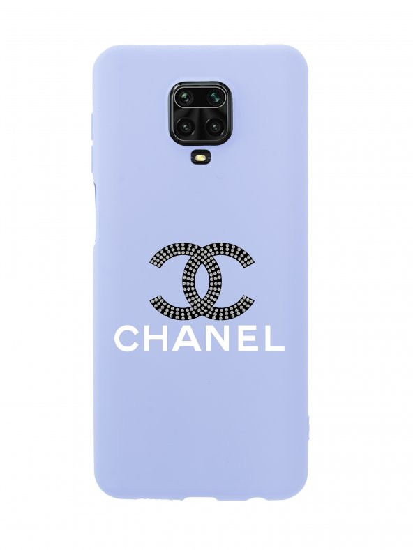 Xiaomi Redmi Note 9 Pro Channel Desenli Premium Silikonlu Telefon Kılıfı - 3