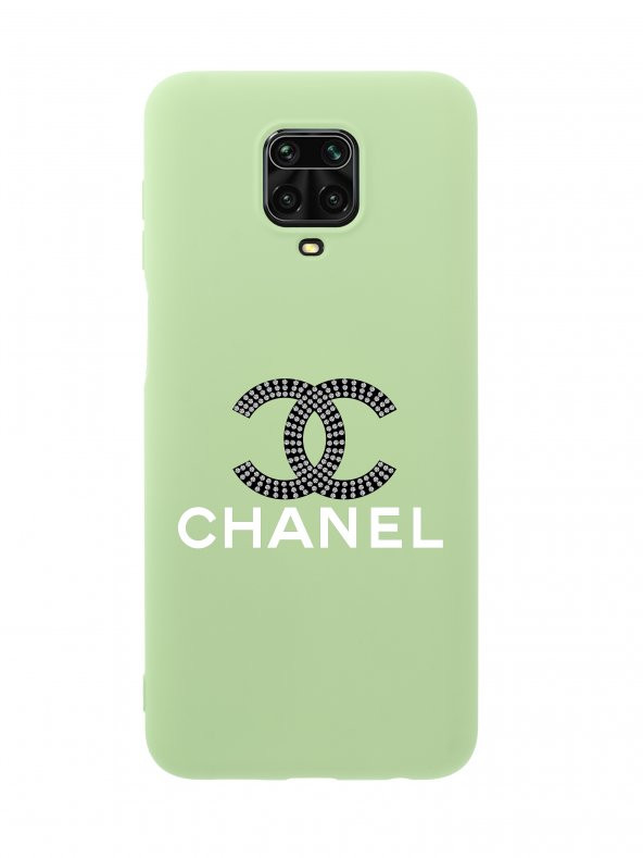 Xiaomi Redmi Note 9 Pro Channel Desenli Premium Silikonlu Telefon Kılıfı - 4