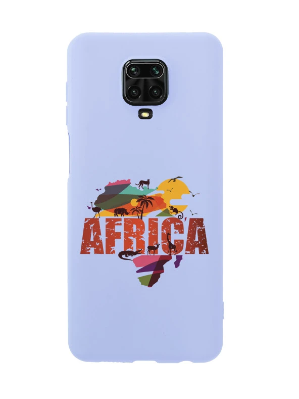 Xiaomi Redmi Note 9 Pro Africa Premium Silikonlu Telefon Kılıfı ürün görseli 1