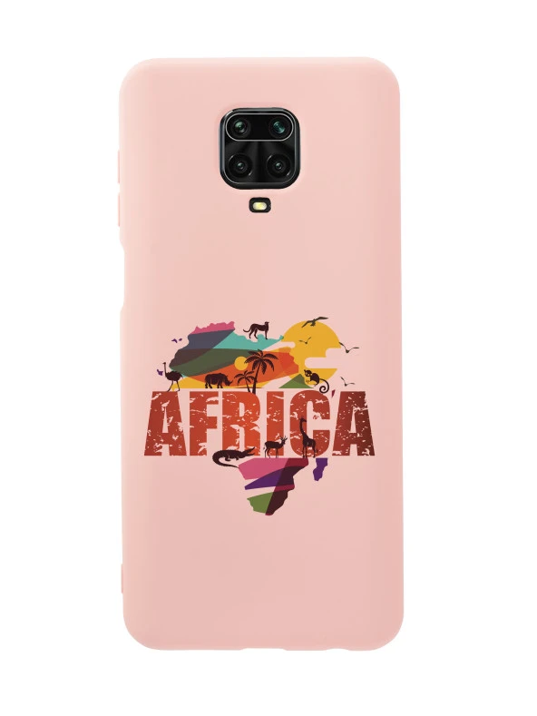 Xiaomi Redmi Note 9 Pro Africa Premium Silikonlu Telefon Kılıfı - Resim 3