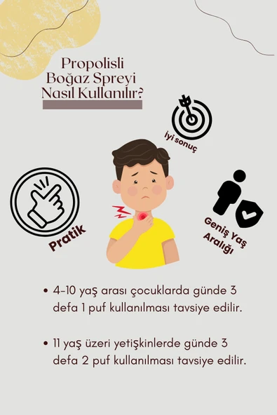 Maxigal Propolisli Ballı Boğaz Spreyi 30 ml - 4