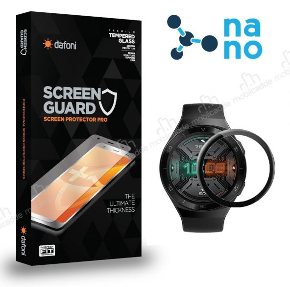 Dafoni Huawei Watch GT 2e Full Nano Premium Ekran Koruyucu 46 mm