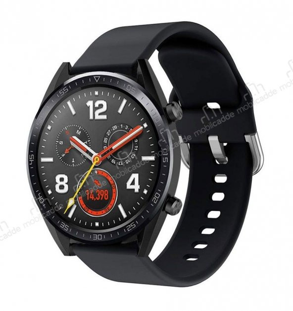 Huawei Watch 3 Pro Siyah Silikon Kordon