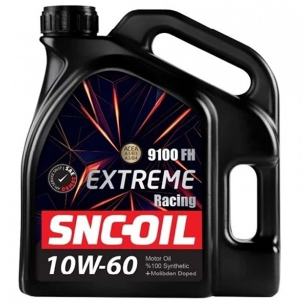 Snc Oil 9100 Fh Extreme Racing 10W-60 4 lt