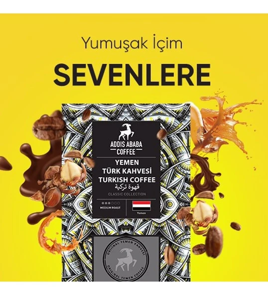 Addis Ababa Coffee Yemen Türk Kahvesi 250 gram - 2