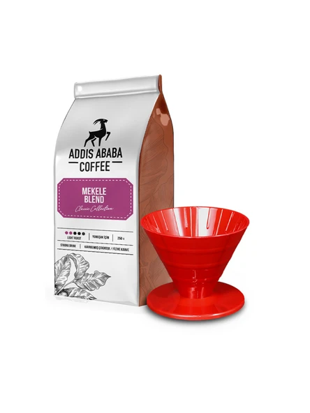 Addis Ababa Coffee Mekele Blend Kahve ve V60 Dripper