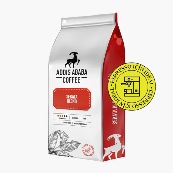 Addis Ababa Coffee Sebata Blend Kahve Çekirdek Kahve 1000 Gram